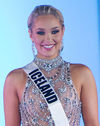 Arna Yr Jonsdottir, Miss Universe Iceland